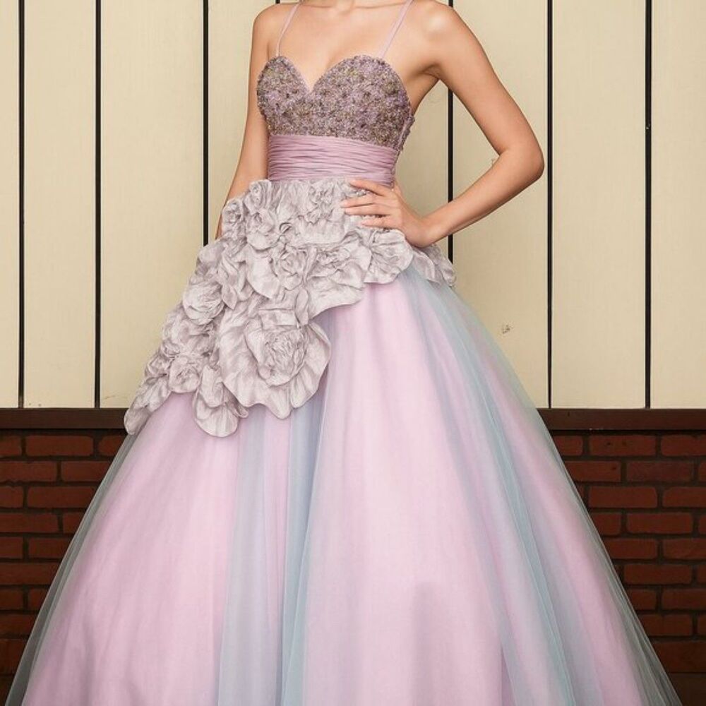Jovani Lavender/Blue Ball Gown - Size 2 - NWT - Picture 2 of 14